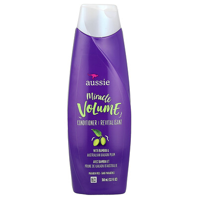 Photos - Hair Product OZ Racing Aussie, Miracle Volume, Conditioner, 12.1 fl oz  AUS-18681 (360 ml)