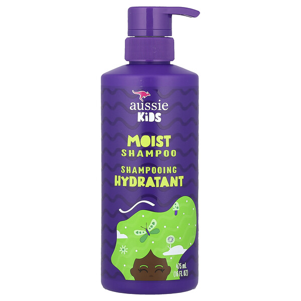 Aussie Kids, Moist Shampoo, Sunny Tropical Fruit, 16 fl oz (475 ml)
