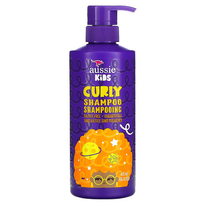 Aussie Kids, Curly Shampoo, солнечные тропические фрукты, 475 мл (16 жидк. Унций)