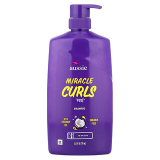 Aussie, Miracle Curls, Shampoo with Coconut Oil, 26.2 fl oz (778 ml)