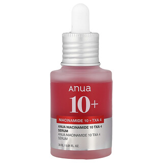 Anua, 烟酰胺 10% + TXA 4% 精华，1.01 液量盎司（30 毫升）