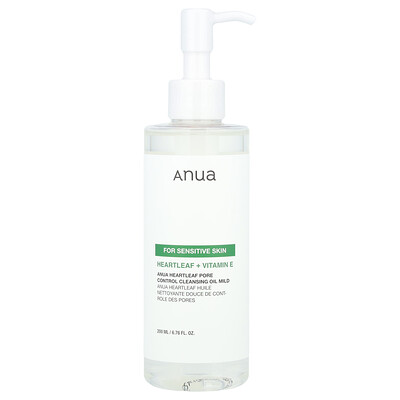 Anua, Heartleaf, Aceite de limpieza para el control de los poros, Suave, 200 ml (6,76 oz. líq.)