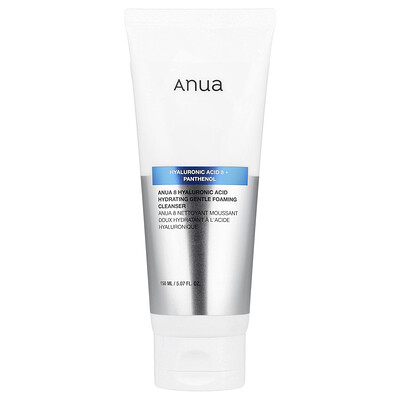 Product Image for Anua, 8 Hyaluronic Acid Hydrating Gentle Foaming Cleanser, 5.07 fl oz (150 ml)