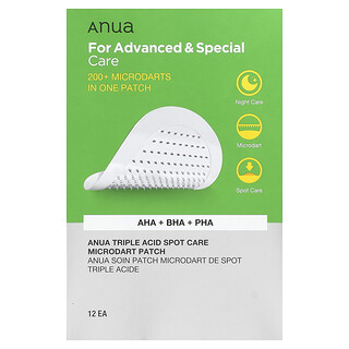 Anua, 三重酸局部护理微针贴片，12 片