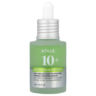 Anua, Sérum calmante para el enrojecimiento con ácido azelaico 10 y ácido hialurónico, 30 ml (1,01 oz. líq.)