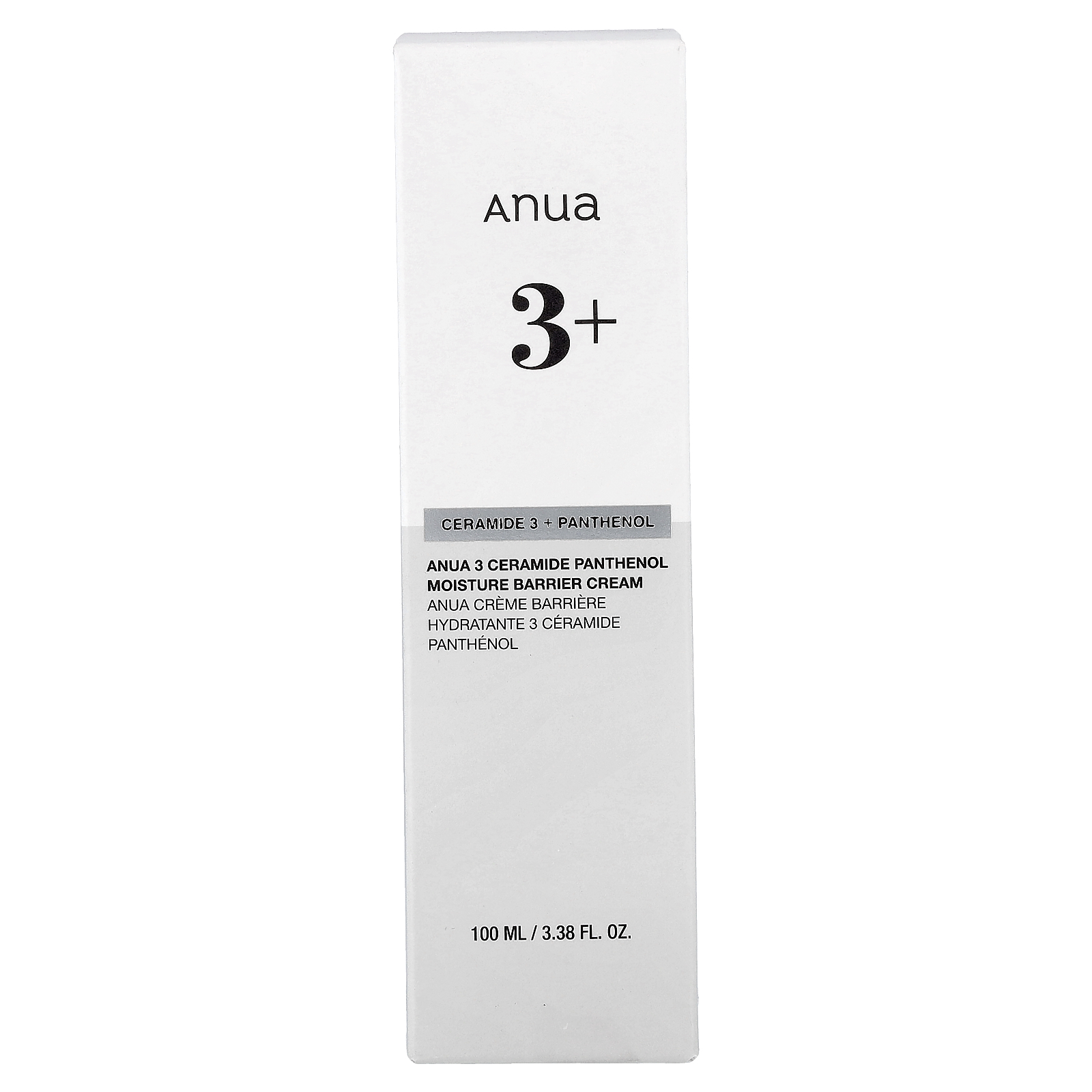 3セラミドパンテノール モイスチャーバリアクリーム、100ml（3.38液量