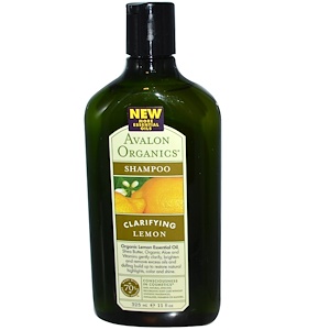 Avalon Organics, Шампунь, Clarifying Lemon, 325 мл