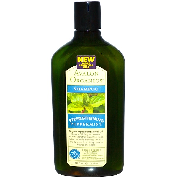 avalon organics strengthening peppermint shampoo avalon organics strengthening peppermint shampoo