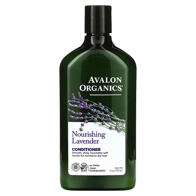 Avalon Organics Кондиционер, Питательная лаванда, 11 унций (312 г)