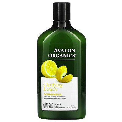 Avalon Organics Кондиционер, очищающий лимон, 312 г (11 унций)