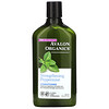 Avalon Organics(アバロンオーガニクス), コンディショナー、強化するペパーミント、11液量オンス(325 ml)