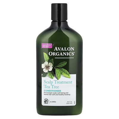 Photos - Hair Product Avalon Organics , Conditioner, Scalp Treatment, Tea Tree, 11 fl oz AVA-35167 (325 g)