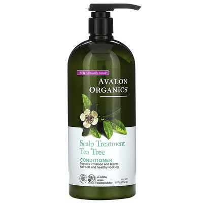 Купить Avalon Organics Кондиционер для ухода за кожей головы, чайное дерево, 907 г (32 унции)