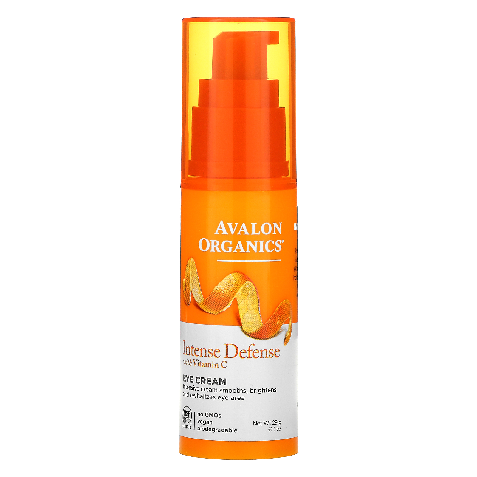 Avalon organics intense defense with vitamin c eye cream reviews Avalon Organics Vitamin C Revitalizing Eye Cream For Sale Online Ebay