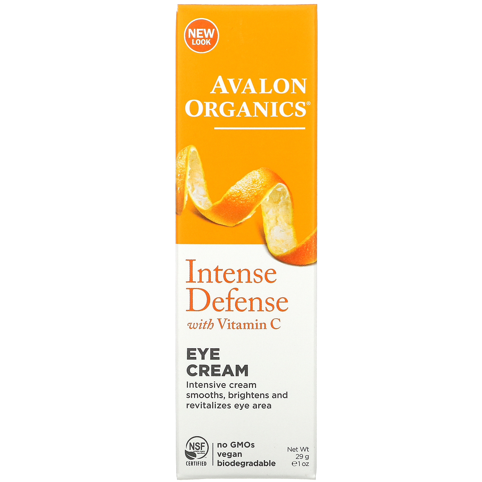 Avalon organics intense defense with vitamin c eye cream reviews Avalon Organics Eye Cream Intense Defense With Vitamin C 1 Oz 29 G Iherb