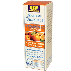 Купить Avalon Organics, Крем для глаз с витамином С, 28 г  на IHerb