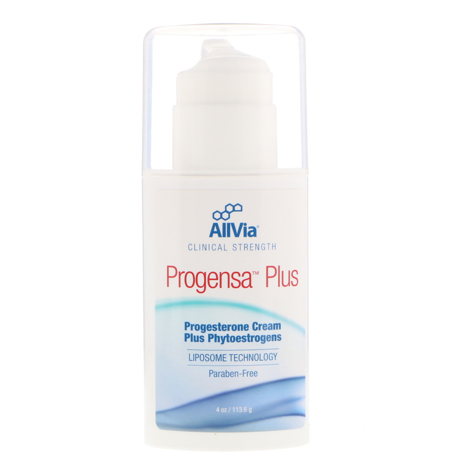 AllVia, Progensa Plus, Progesterone Cream Plus AllVia, Progensa Plus, Progesterone Cream Plus