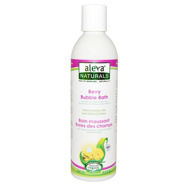 Aleva Naturals Baby bubble Bath berry 8oz (624721379353)