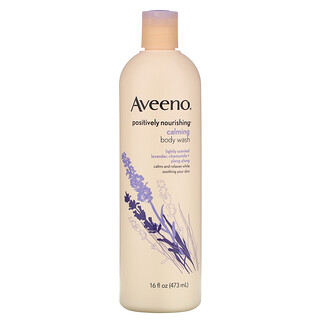 Aveeno, Active Naturals（アクティブナチュラルズ）、Positively Nourishing（ポジティブリー ナリッシング）、カーミングボディウォッシュ、473ml（16液量オンス）