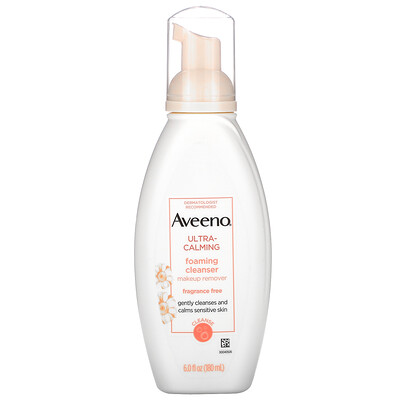 picture of Aveeno Ultra-Calming Foaming Cleanser, Fragrance Free