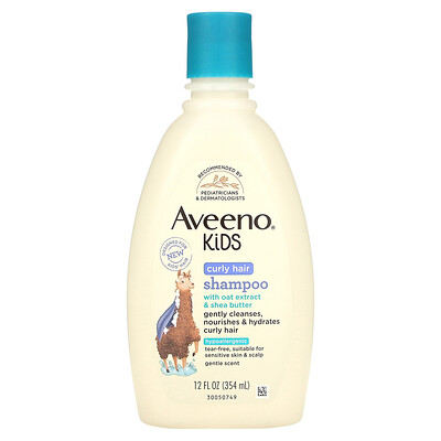 

Aveeno Kids Curly Hair Shampoo with Oat Extract & Shea Butter 12 fl oz (354 ml)