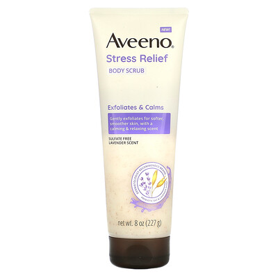 

Aveeno Скраб для тела для снятия стресса, с лавандой, 227 г (8 унций)