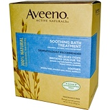 Aveeno, Active Naturals, Для успокаивающей ванной процедуры, без отдушек 8 однопорционных пакетиков ,1.5 унции (42 г) каждый. отзывы