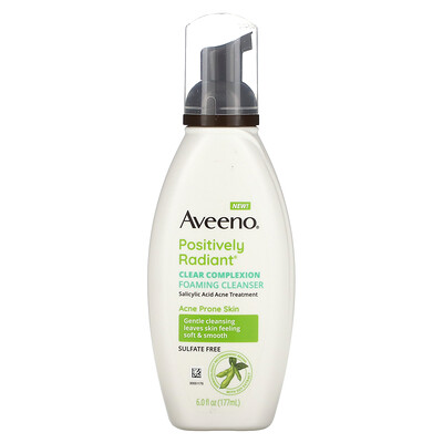

Aveeno Positively Radiant Clear Complexion Foaming Cleanser 6 fl oz (177 ml)