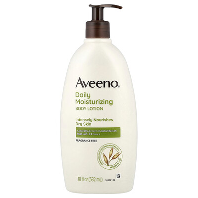 Product Image for Aveeno, Daily Moisturizing Body Lotion, Fragrance Free, 18 fl oz (532 ml)