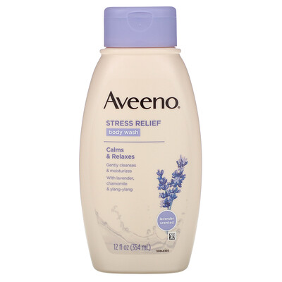 Aveeno Active Naturals, гель для душа с расслабляющим действием, 354 мл (12 жидких унций)