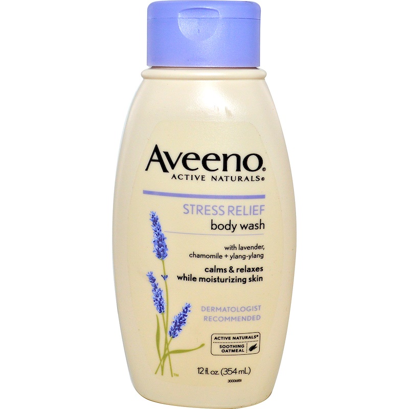 Aveeno, Active Naturals, Stress Relief Body Wash, 12 fl oz (354 ml