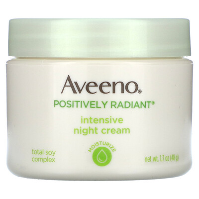 

Aveeno Positively Radiant интенсивный ночной крем 48 г (1 7 унции)