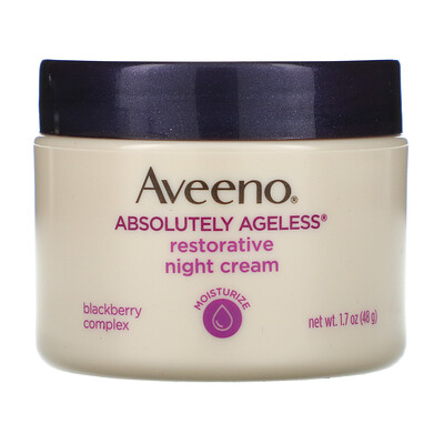 Aveeno Absolutely Ageless, восстанавливающий ночной крем, 1,7 унции (48 г)