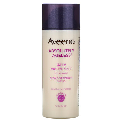 

Aveeno Absolutely Ageless, ежедневный увлажняющий крем, SPF 30, 1,7 жидк. унц. (50 мл)