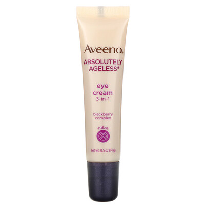 

Aveeno Absolutely Ageless, крем для кожи вокруг глаз, .5 унц. ( 14 г)