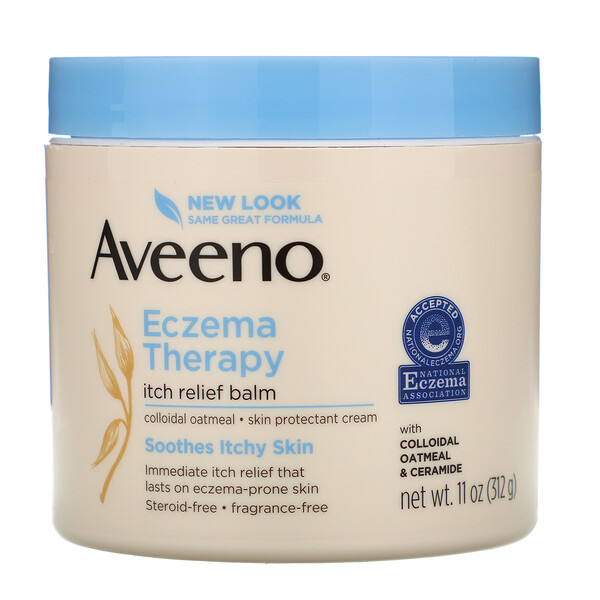 Aveeno, Eczema Therapy，缓解瘙痒膏，11 盎司（312 克）
