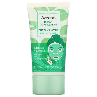 

Aveeno Clear Complexion, Purely Matte Peel Off Mask, 2 oz (59 g)