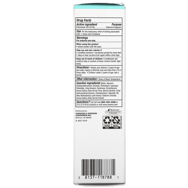 Aveeno, Restorative Skin Therapy, Itch Relief Balm, 4 oz (113 g) iHerb Aveeno, Restorative Skin Therapy, Itch Relief Balm, 4 oz (113 g) iHerb