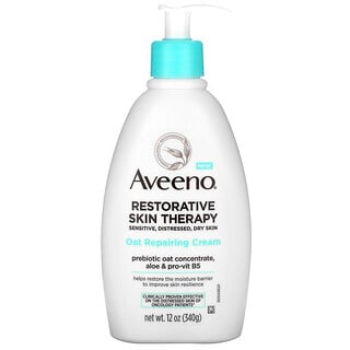 Aveeno, 滋養肌膚護理，燕麥修復霜，12 盎司（340 克）