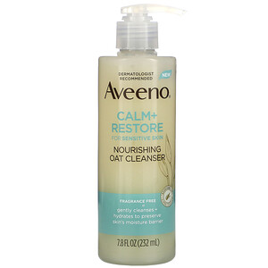 aveeno cleanser nourishing oat fragrance oz iherb