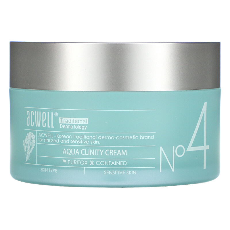 Acwell No 4 Aqua Clinity Cream 1 7 Fl Oz 50 Ml IHerb