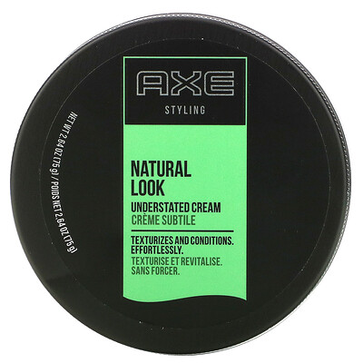 

Axe Natural Look, Understated Cream, крем для укладки волос, 75 г (2,64 унции)