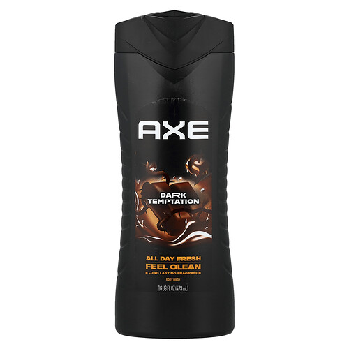 Axe Body Wash, Dark Temptation, 16 fl oz (473 ml)