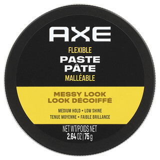 AXE, Messy Look™, гнучка паста, середня фіксація та низький блиск, 75 г (2,64 унції)