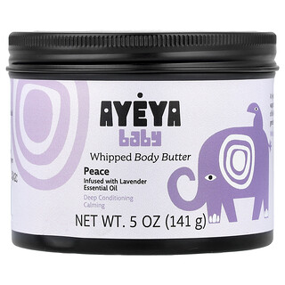 Ayeya, Bayi, Mentega Badan Dipukul, Lavender, 5 oz (141 g)