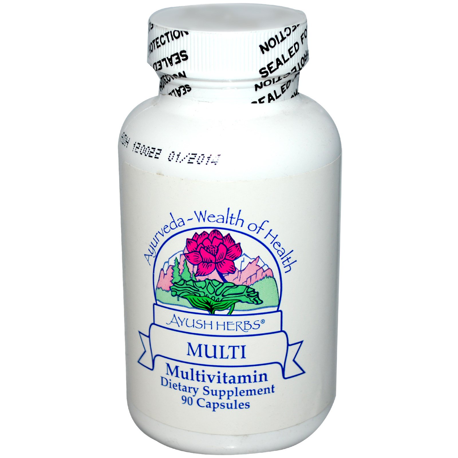 Ayush Herbs, Multi, Multivitamin, 90 Capsules iHerb