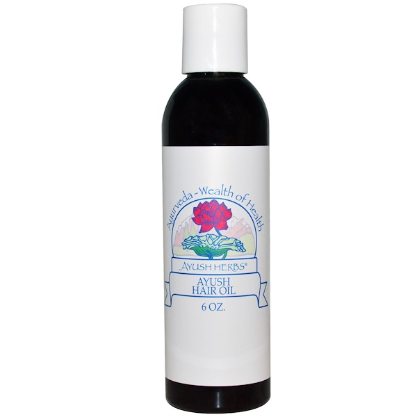 Ayush Herbs Inc., Ayush Hair Oil, 6 oz (Discontinued Item) 