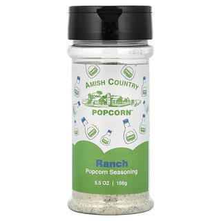 Amish Country Popcorn, Koření z popcornu, ranč, 156 g