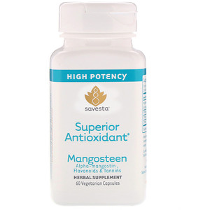 Отзывы о Савеста, Super Antioxidant Mangosteen, 60 Vegetarian Capsules