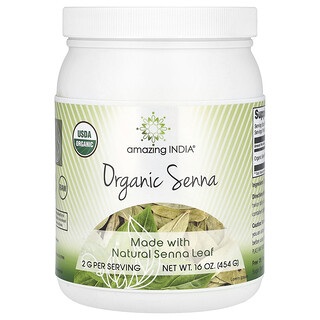 Amazing India, Organiczna senesna, 454 g